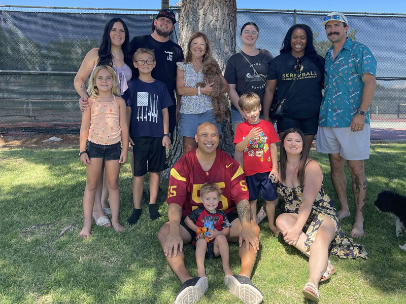 Nancy "Nan" Roecker with family